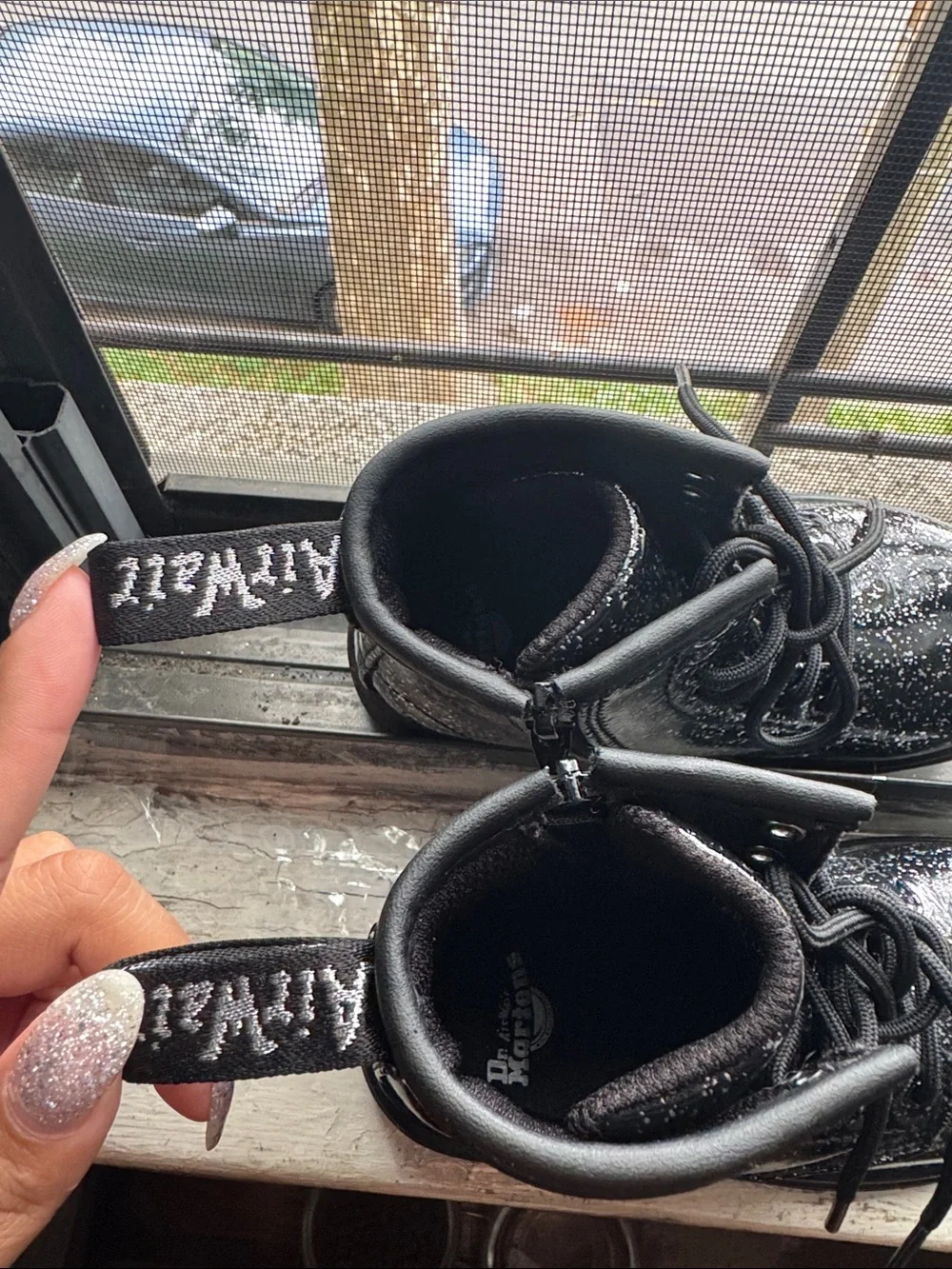 Dr.Martens 1460 cosmic glitter kids boots